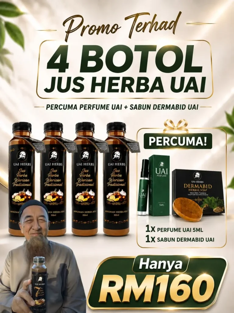 PAKEJ MUJARAB (4 BOTOL)
